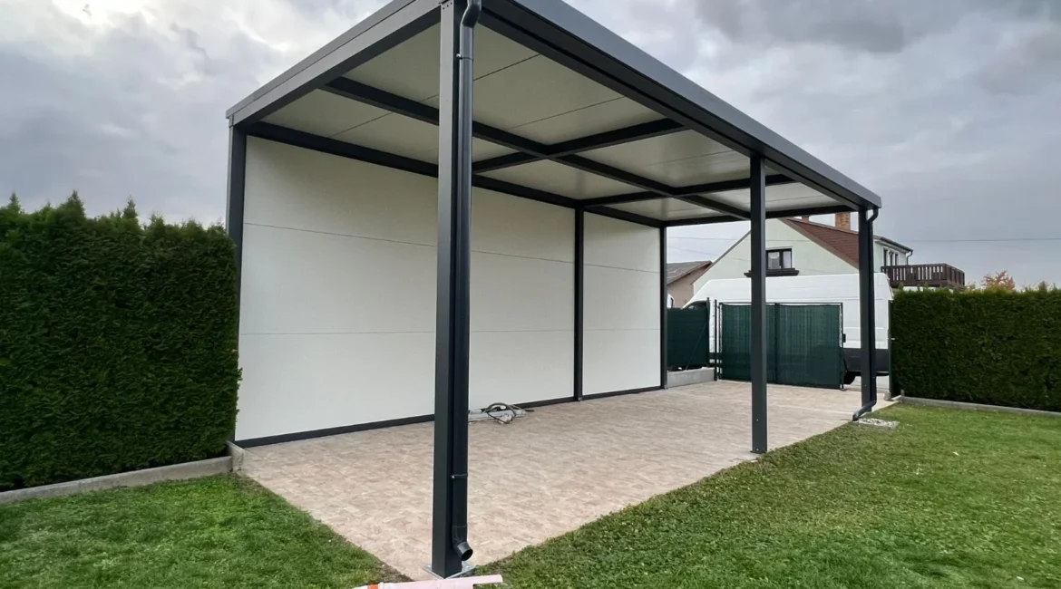 Aluminiun carport Österreich www.magno.la